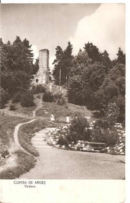 CPI (B4648) CURTEA DE ARGES, CIRCULATA, 26.8.1960, STAMPILE, TIMBRU