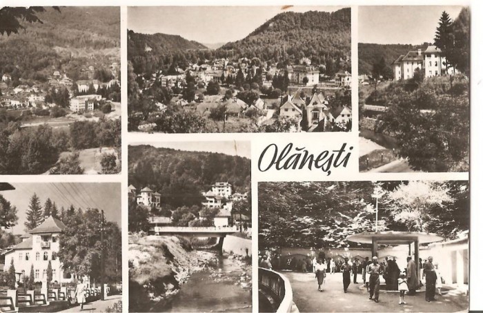 CPI (B4686) OLANESTI, MOZAIC, EDITURA MERIDIANE, CIRCULATA, 16.7.1965, STAMPILE, TIMBRU