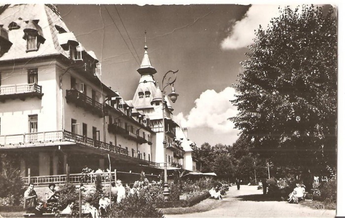 CPI (B4678) CALIMANESTI. SANATORIUL BALNEAR, EDITURA MERIDIANE, CIRCULATA, 21.9.1962, STAMPILE