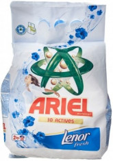 Detergent automat 2 kg. Ariel 3D Actives Lenor Fresh foto