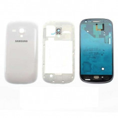 Carcasa Samsung I8190 Galaxy S3 mini Originala Alba foto