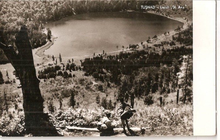 CPI (B4680) TUSNAD. LACUL SF. ANA, EDITURA MERIDIANE, CIRCULATA, 22.10.1962, STAMPILA, TIMBRU, RPR