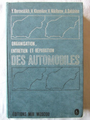 ORGANISATION, ENTRETIEN ET REPARATION DES AUTOMOBILES, Y. Borovskikh s. a., 1984 foto