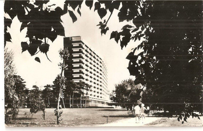 CPI (B4697) BUCURESTI. HOTEL EUROPA, EDITURA MERIDIANE, CIRCULATA, 24.7.1969, STAMPILA, TIMBRU