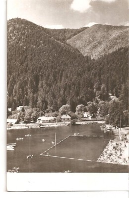 CPI (B4645) TUSNAD, LACUL CIUCAS, CIRCULATA, 20.6.1960, STAMPILE, TIMBRU foto