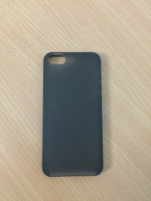 Husa plastic iPhone 5/5s Black foto