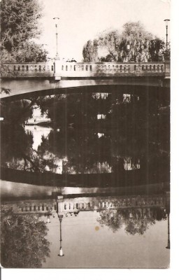 CPI (B4631) TIMISOARA. POD PESTE BEGA, CIRCULATA, 10.8.1966, STAMPILE, TIMBRU, RPR foto