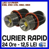 ANGEL EYES LED MARKER - E39, E53 X5, E60, E63 - 45W CREE High Power - ALB 5000K, Universal