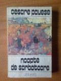 K2 Cesare Pavese - Noapte De Sarbatoare, 1983