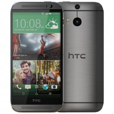 HTC One M8 2 Gri Metalic GunMetal Grey Smartphone Nou Boxed Garantie KitKat ! Livrare Gratuita ! foto