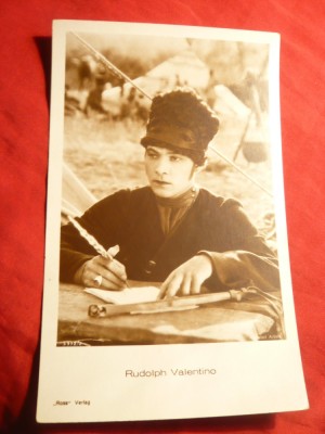 Ilustrata -Rudolf Valentino , interbelica foto