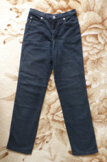 Blugi Armani Jeans Comfort Fit Made in Italy; marime 27: 64 cm talie, 94 cm lung foto