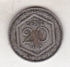 bnk mnd Italia 20 centesimi 1918 foto