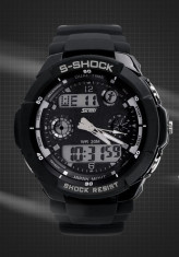 Ceas SUBACVATIC SKMEI S-Shock SPORT ALARMA CALENDAR CRONOMETRU DUAL TIME| CEL MAI MIC PRET GARANTAT | GARANTIE foto