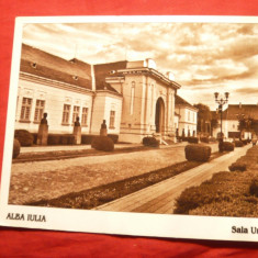 Fotografie- Alba Iulia - Sala Unirii , 11,6x9,5 cm
