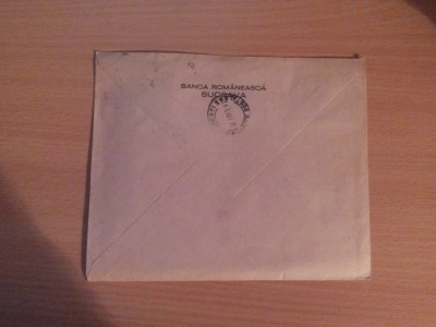 PLIC CORESPONDENTA INTERBANCARA -CIRCULATE 1941. foto
