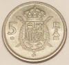 G7. SPANIA 5 PESETAS 1975 (1978), 5.75 g., Copper-Nickel, 23 mm, XF / AUNC **, Europa