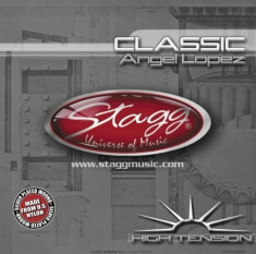 Set corzi nylon chitara clasica tensiune mare Stagg CL-HT-AL foto