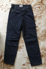 Blugi Armani Jeans Ecco-Stone originali; marime 28: 71 cm talie, 108 cm lungime foto