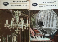 CASA BUDDENBROOK - Thomas Mann (2 volume) foto