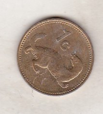 bnk mnd Malta 1 cent 2001 , fauna