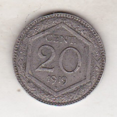 bnk mnd Italia 20 centesimi 1919