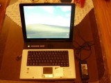 Leptop acer, 15, 80 GB, AMD Sempron