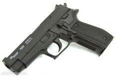 Pistol airsoft CYBERGUN -Sig Sauer metal slide -model P226-armare manala foto