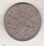 Bnk mnd Cehoslovacia 20 heller 1921, Europa