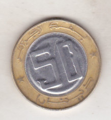 bnk mnd Algeria 50 dinari 1992 , bimetal , fauna foto