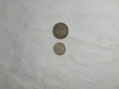 COLUMBIA 20 CENTAVOS 1914 G5000 LEY 0900 ....10 CENTAVOS 1913 ARGINT foto