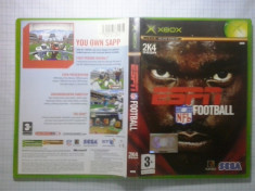 Joc XBox classic - ESPN Football - (GameLand - sute de jocuri) foto