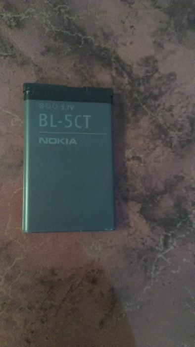 Acumulator Nokia BL-5CT Original Nokia: C3-01 Touch and Type, C3-01 Gold Edition, C5, C5 5MP, C6-01, 3720 Classic, 5220 XpressMusic, 5630 XpressMusic