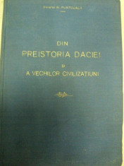 DIN PREISTORIA DACIEI SI A VECHILOR CIVILIZATIUNI de GENERAL N.PORTOCALA ,1932 foto