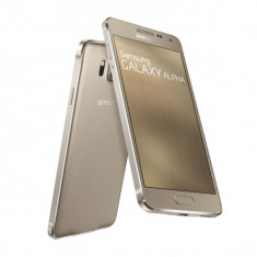 Samsung Galaxy Alpha G850F Gold, neverloked noi sigilate la cutie 24 luni garantie cu toate accesoriile oferite de producator foto