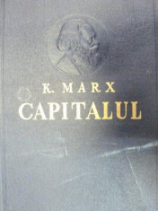 CAPITALUL-KARL MARX VOL 1 CARTEA I-A EDITIA A IV-A 1960 foto