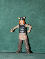 Jucarie figurina viking, plastic, colectie, 9 cm foto