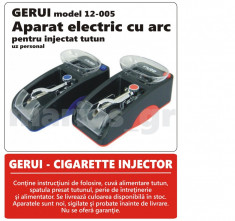 12-005 Aparat electric GERUI - pentru injectat tutun in tuburi de tigari foto