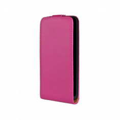 Husa Samsung Galaxy Ace 4 G357F Flip Case Slim Inchidere Magnetica Pink foto