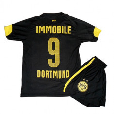 Tricou+Sort(Compleu) Pentru Copii PUMA BORUSSIA DORTUMUND ACASA MODEL NOU Sezon 2014/15(NR 9 IMMOBILE) foto