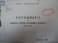 FOTOGRAFII DIN RAZBOIUL PENTRU INTREGIREA NEAMULUI 1916-1919 foto