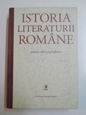 ISTORIA LITERATURII ROMANE PENTRU ELEVI SI PROFESORI de GHEORGHE CRACIUN , 2004 foto