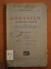 URBANISM LA INDEMANA TUTUTROR PENTRU UZUL CONSILIERILOR COMUNALI SI JUDETENI.... de JEAN RAYMOND, BUC. 1927 foto