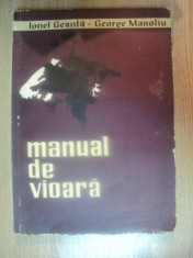 MANUAL DE VIOARA VOL II de IONEL GEANTA , GEORGE MANOLIU , 1961 foto