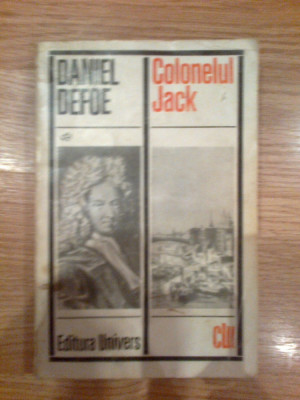 b2 Colonelul Jack - Daniel Defoe foto