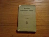 DIE AUSWARTIGEN HANDELSBEZIEHUNGEN DER MOLDAU - J. Nistor - 1911, 240 p