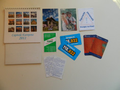 Set de 11 calendare de colectie, 2011, ideale colectionari, Capitale Europene foto