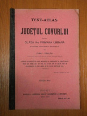 JUDETUL COVURLUI PENTRU CLASA A II-a PRIMARA URBANA de IOAN I. PRALEA, EDITIA A 3-a 1914-1915 foto