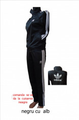 TRENINGURI DAMA ADIDAS ,MODEL CLASIC, MATERIAL SYLON, LIVRARE GRATUITA foto