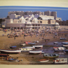 CARTE POSTALA - SPANIA - CADIZ - PLAJA CALETA - COLECCION ELITE - NECIRCULATA .